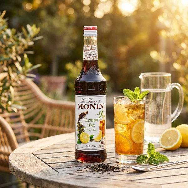 Monin Ice Tea Lemon (+pant) FL 70 61054 by MONIN color Sort