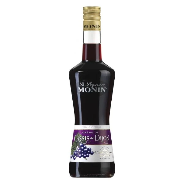 Monin Liqueur Creme de Cassis / Solbær FL 70 63024 by MONIN color Sort