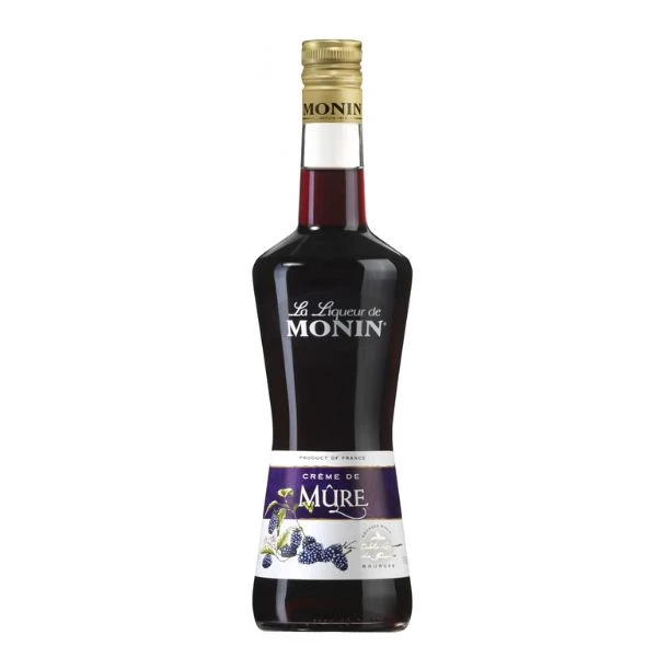 Monin Liqueur Creme de Mûre / Brombær FL 70 63020 by MONIN color Sort
