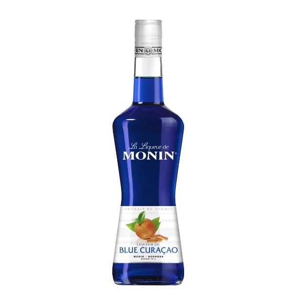 Monin Liqueur Curacao Blue FL 70 63021 by MONIN color Sort
