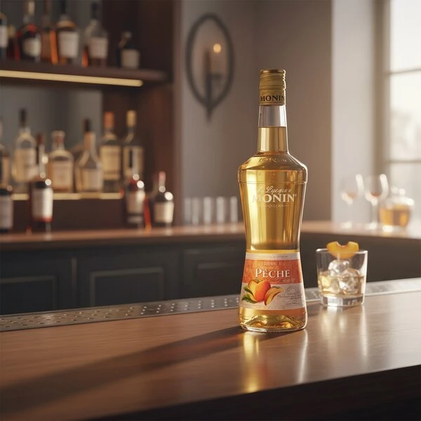 Monin Liqueur Pêche / Fersken FL 70 63027 by MONIN color Sort
