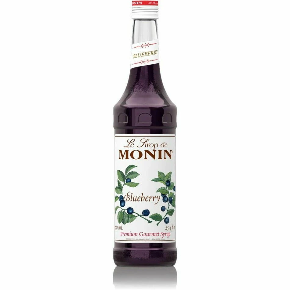 Monin Syrup Blueberry / Blåbær FL 70 61015 by MONIN color Blå
