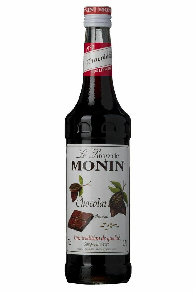 Monin Syrup Chocolate / Chokolade FL 70 61018 by MONIN color Sort