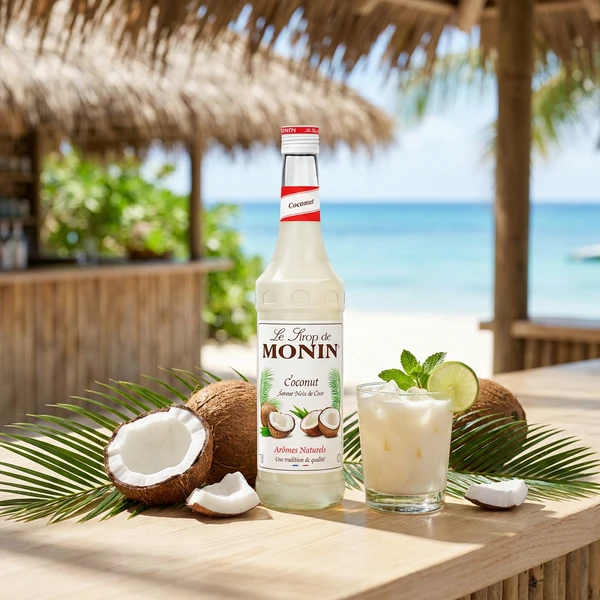 Monin Syrup Coconut / Kokos FL 70 61037 by MONIN color Sort