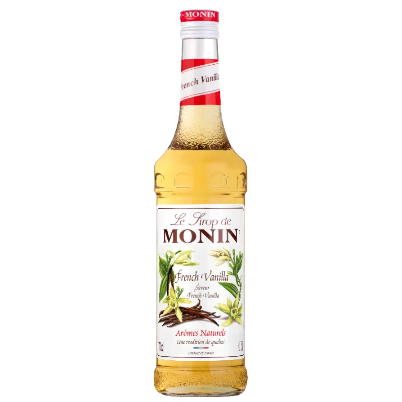 Monin Syrup French Vanilla / Fransk Vanille FL 70 61022 by MONIN color Sort