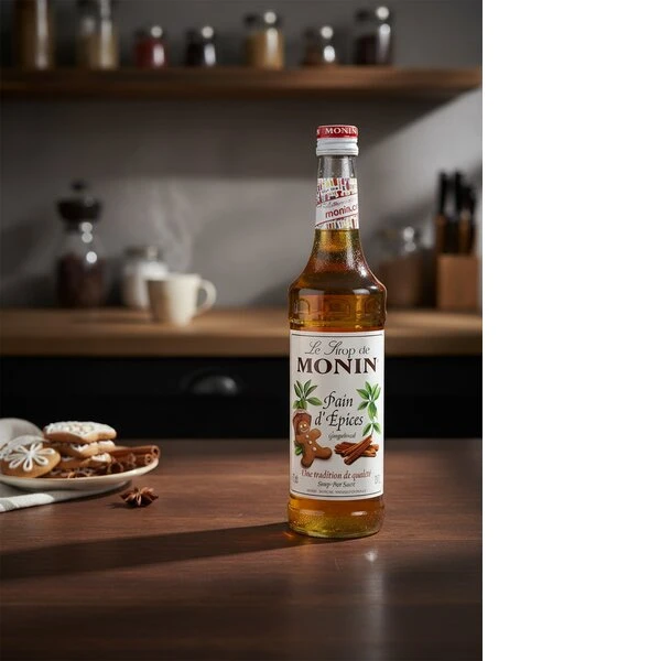 Monin Syrup Gingerbread / Honningkage FL 70 61171 by MONIN color Sort