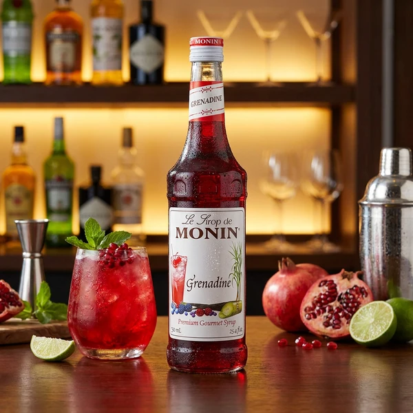 Monin Syrup Grenadine Red FL 70 61025 by MONIN color Sort