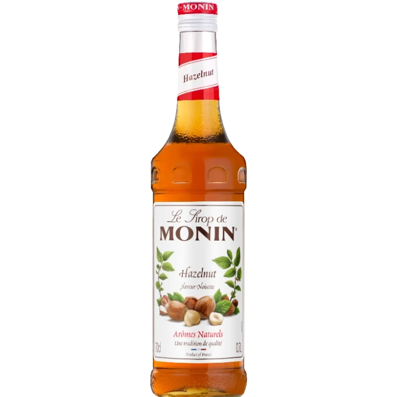 Monin Syrup Hazelnut / Hasselnød FL 70 61029 by MONIN color Sort