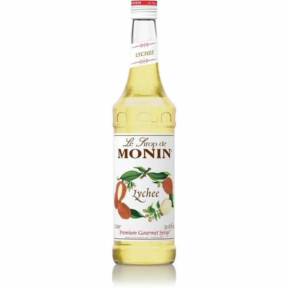 Monin Syrup Lychee / Kærlighedsfrugt FL 70 61046 by MONIN color Sort