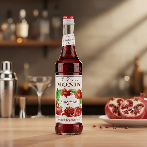 Monin Syrup Pomegranate / Granatæble FL 70 61024 by MONIN color Sort