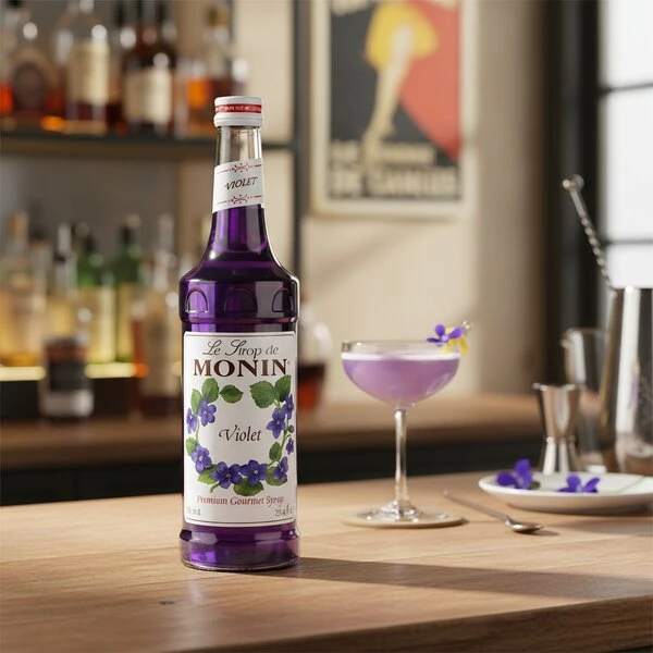 Monin Syrup Violet / Viol FL 70 61131 by MONIN color Sort