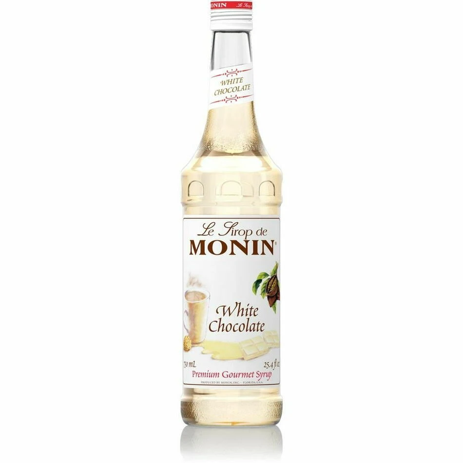 Monin Syrup White Chocolate / Hvid Chokolade FL 70 61052 by MONIN color Hvid