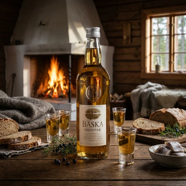 Bäska Droppar Bitter Snaps 40% 50 cl 62075 by ARCUS color Sort