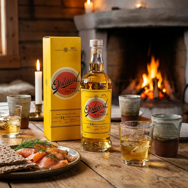 Gammel Opland Aquavit FL 70 62069 by GAMMELOPLA color Sort