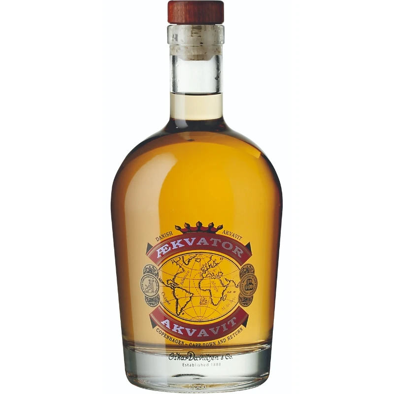 Ækvator Akvavit 70 cl Glasflaske 62172 by ÆKVATOR color Sort