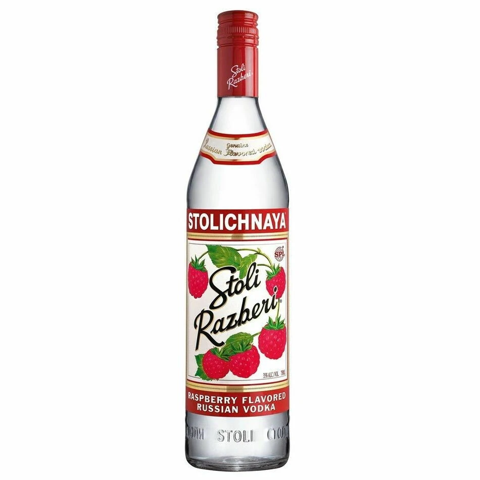 Stolichnaya Vodka Razberi FL 70 52003 by STOLICHNAY color Sort