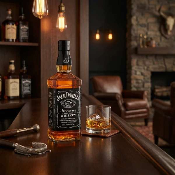 Jack Daniel's Old No. 7 Tennessee Whiskey 70 cl 1000153 by JACKDANIEL color Sort