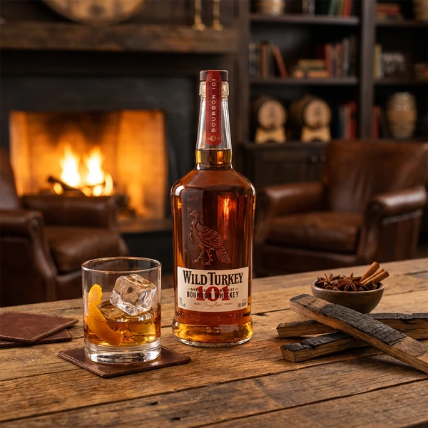 Wild Turkey 101 Bourbon Whiskey FL 70 1008223 by WILDTURKEY color Sort