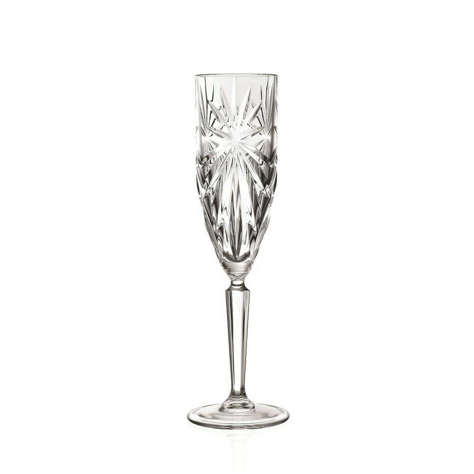 RCR Oasis Champagne 15 cl 6stk. Glas0230 by RCR Glas color Sort