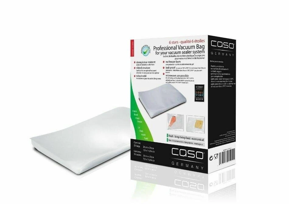 Folie Poser 20cm x 30cm, 50 stk. CS1219 by CASO color Sort