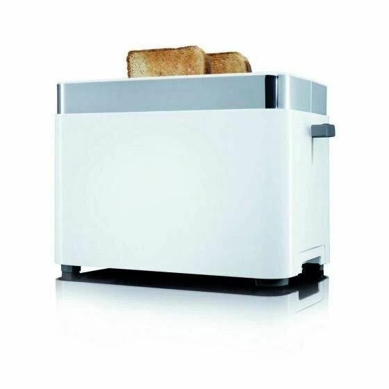 Brødrister, 2 skiver, 1000W - Hvid GRTO61EU by Graef color Hvid