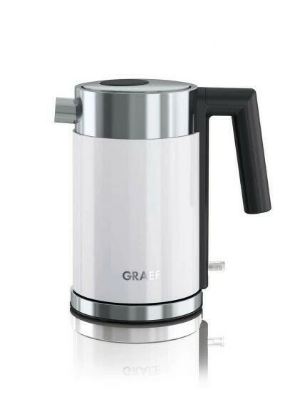 El-kedel, 1.0L, Tænd/Sluk Hvid GRWK401EU by Graef color Hvid