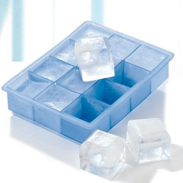 Isterningbakke terninger 4x4cm LU10465 by LURch color Sort