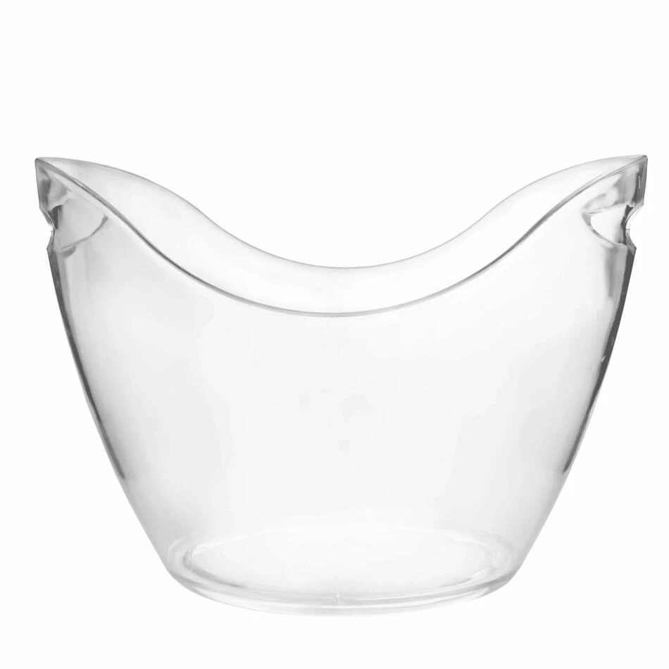Plast vin- og champagnekøler klar - 8 liter BTBL3494 by Beaumont color Klar