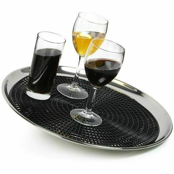 Anti-Slip måtte til 41 cm serveringsbakke BTBL3653 by Beaumont color Sort