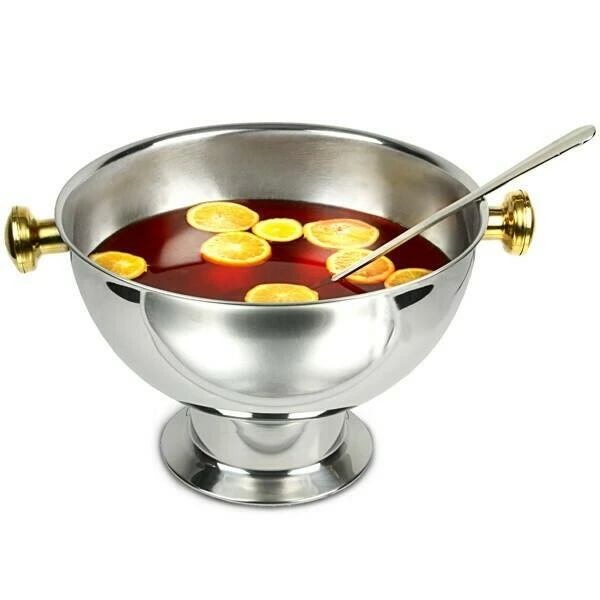 Rustfrit stål Punch Bowl 13,5 l 10726-22642 by Drink color Sølv