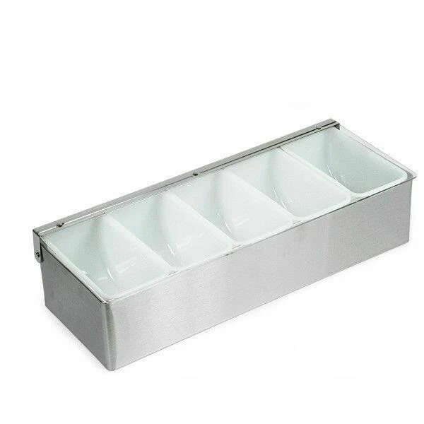 Frugt dispenser stål - 5 dele x 1 pint BTBL3762 by Beaumont color Sølv