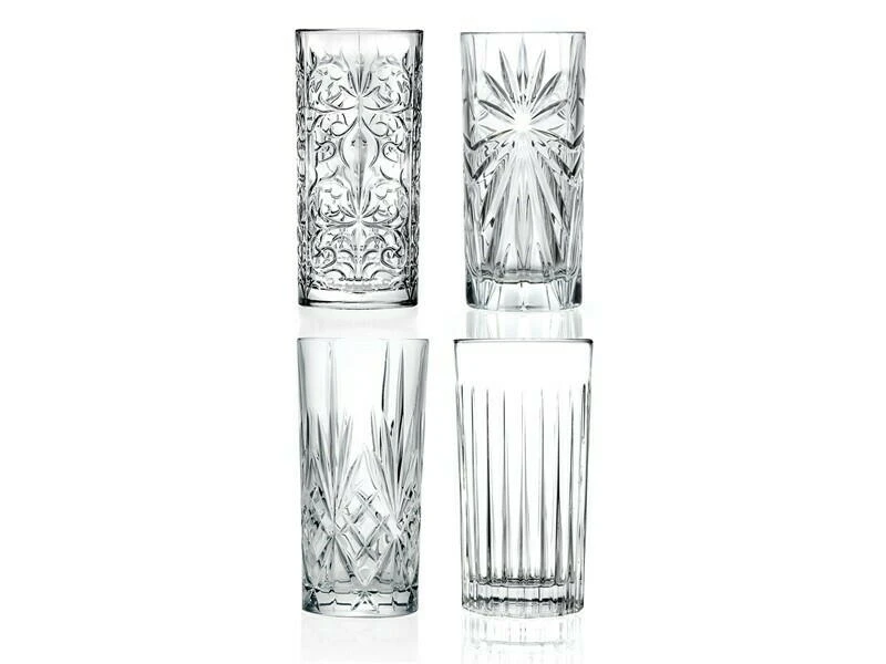 RCR Mixology Highball Set (4 stk) Glas0635 by RCR Glas color Sort