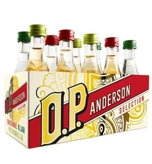 O.P. Anderson Miniature Mix, ØKO (10x5cl) 62162 by OPANDERSON color Sort