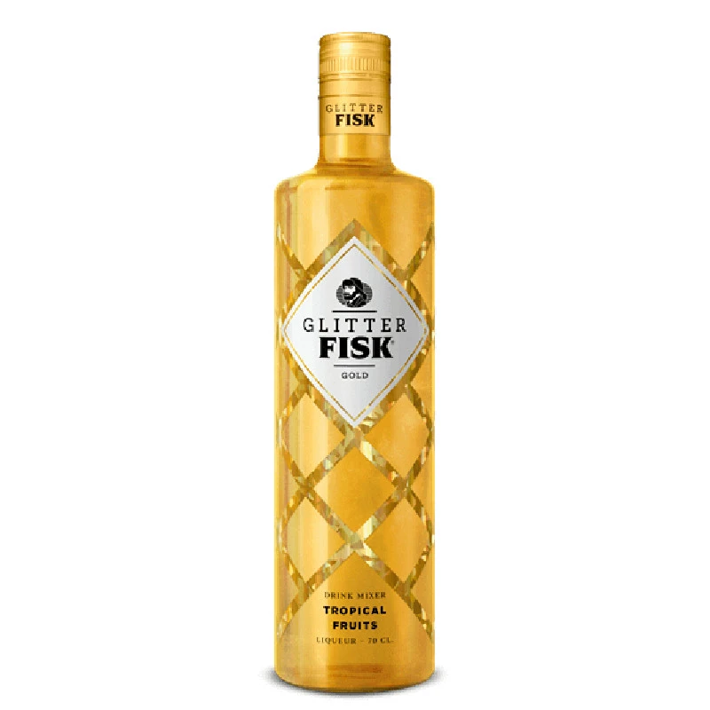 Glitter Fisk Gold, Tropical Fruits FL 70 64139 by SMÅ color Sort