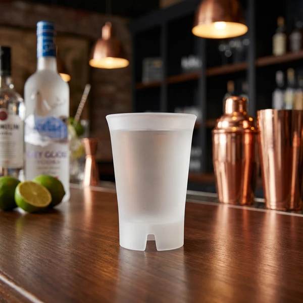 Glass4ever Shotglas 2 cl Frosted Hvid Polycarbonat 100105 by GLASS4EVER color Hvid