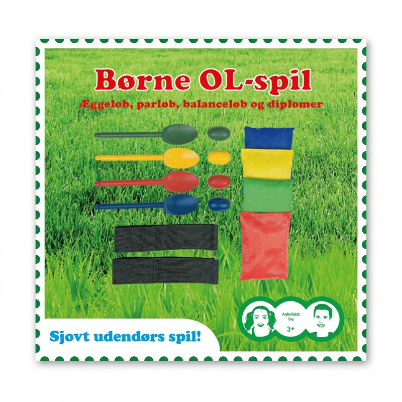 OL-Spil til 4 Personer Æggebalance & Parløb 8002511  color Sort