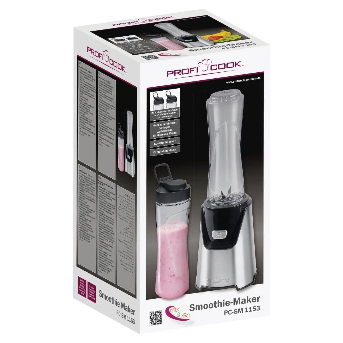 Profi Cook Smoothie Maker To Go 21-501153 by Profi Cook color Sort
