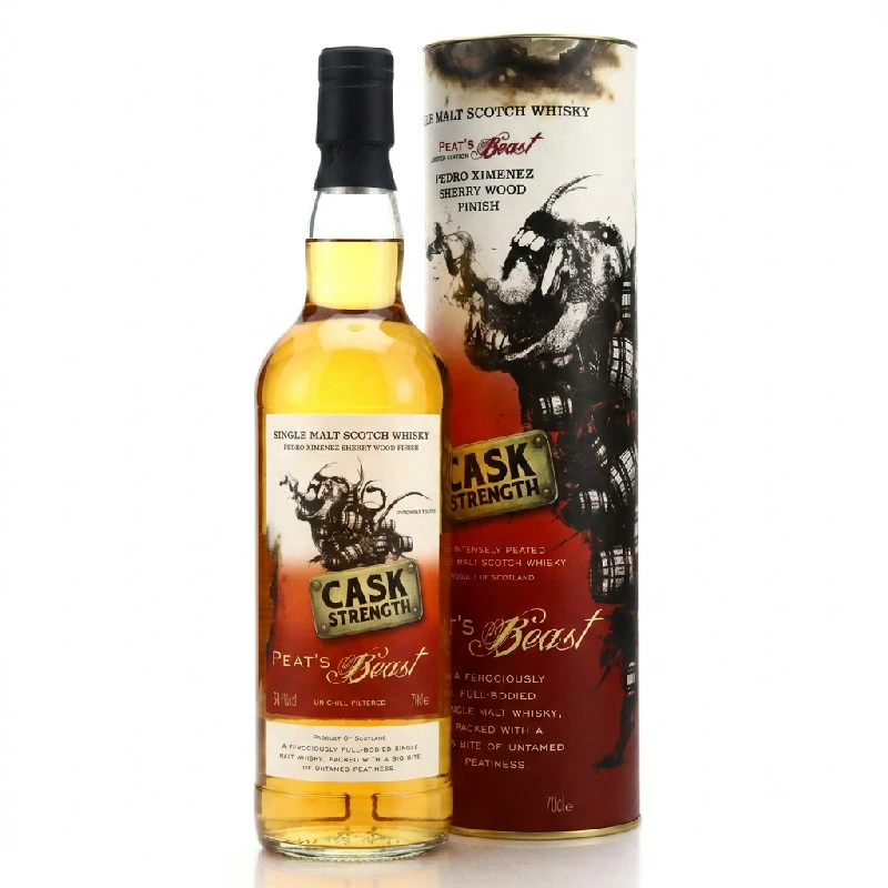 Peat's Beast PX Batch Strength Single Malt Scotch 55343 by CANTEMERLE color Sort