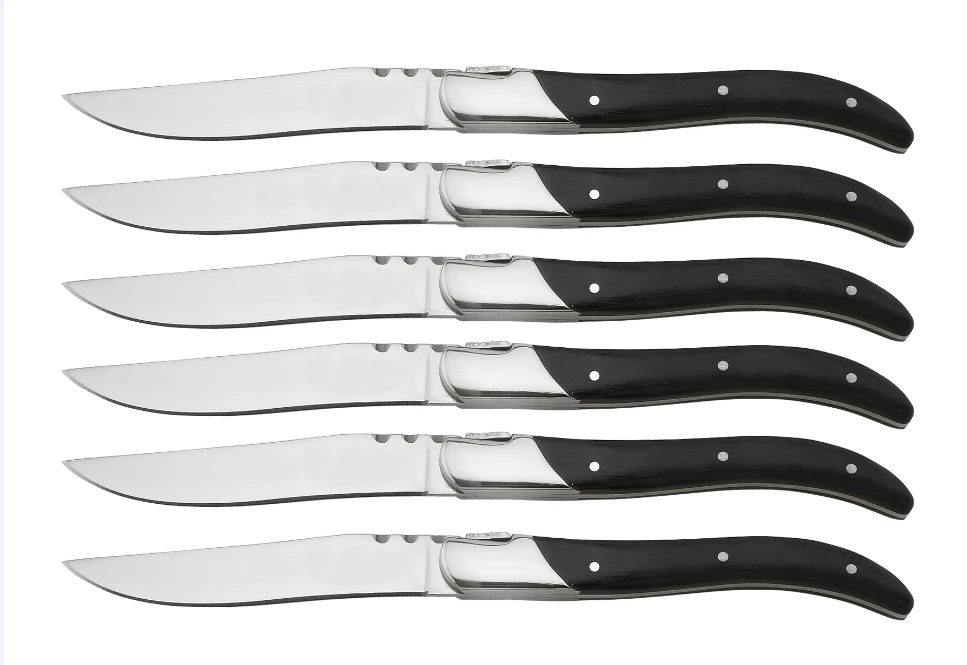 Laguiole By Hâws Steakknive Sort 6 stk 30-LG0020 by Laguiole By Hâws color Sort
