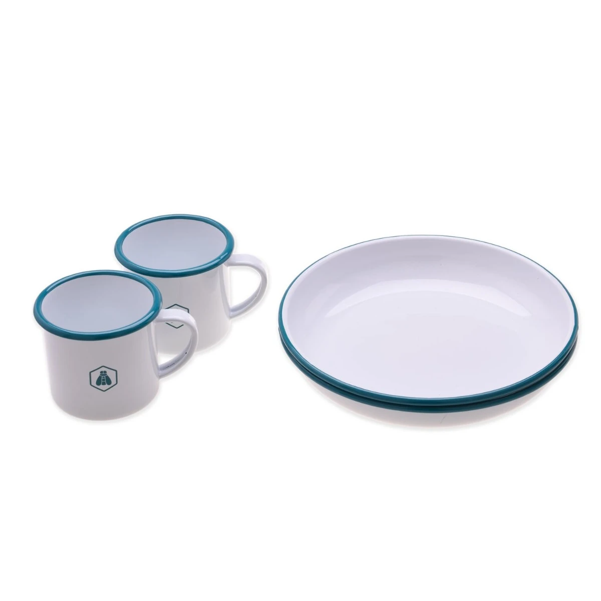 Laguiole Picnic sæt med tallerkner og kopper 40268144 by Laguiole color Sort