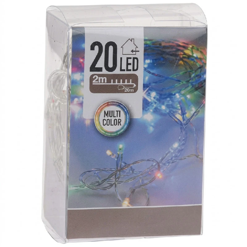 Bf15 Lyskæde LED m/ 20 lys 4300300  color Sort