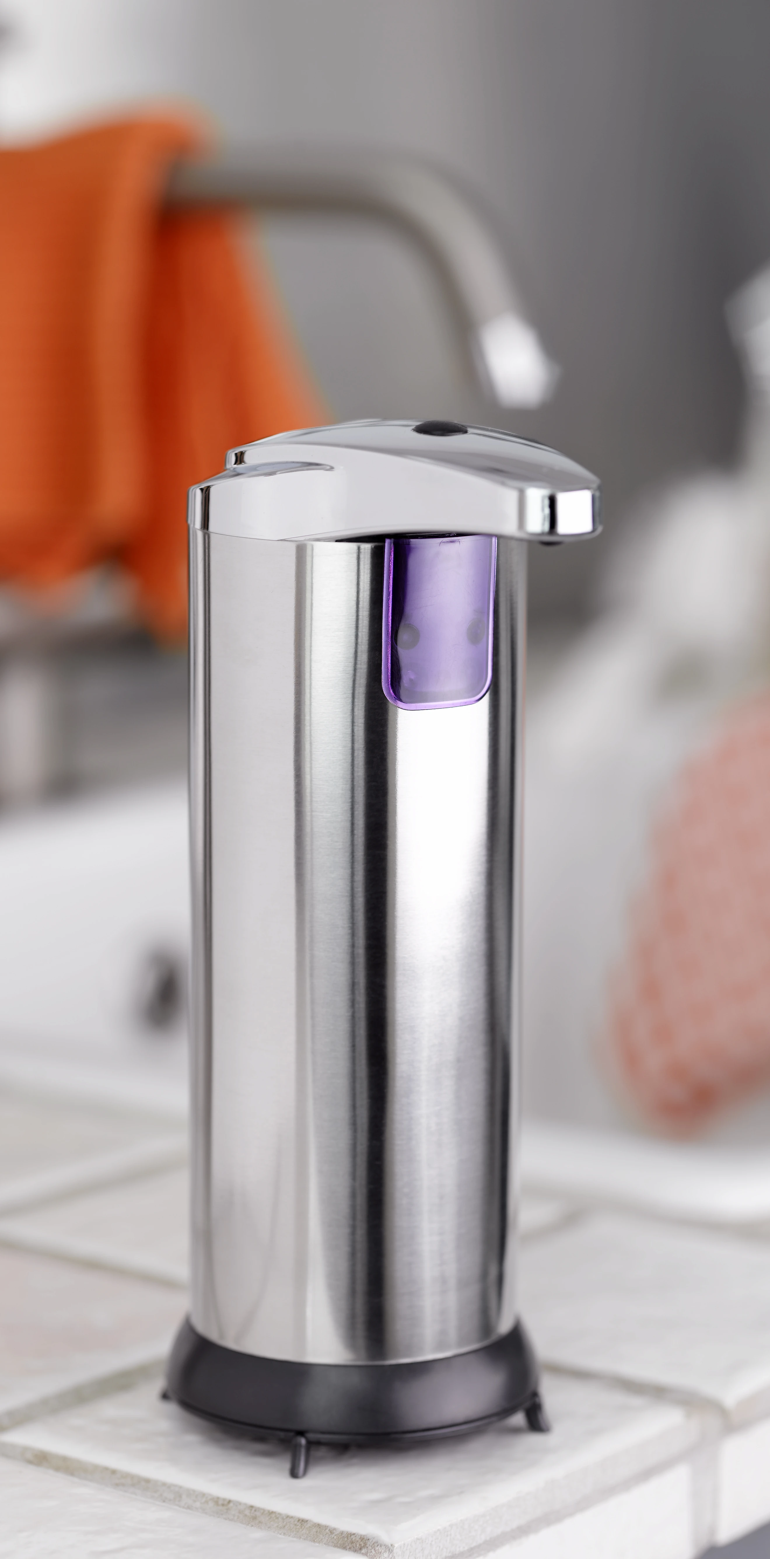 Steel-Function Sæbedispenser med sensor Berøringsfri ST60015 by Steel-Function color Sort