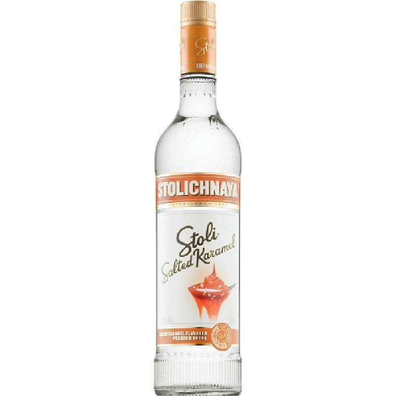 Stolichnaya Salted Karamel Vodka 70 cl 52043 by STOLICHNAY color Sort