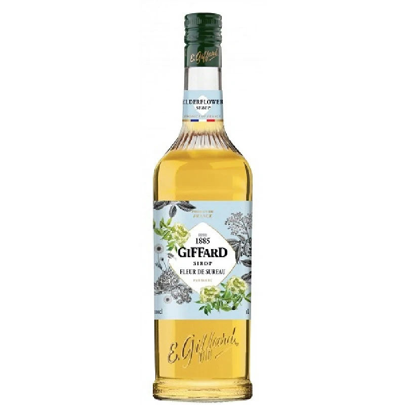 Giffard Syrup Elderflower / Hyldeblomst FL 100 61159 by GIFFARD color Sort