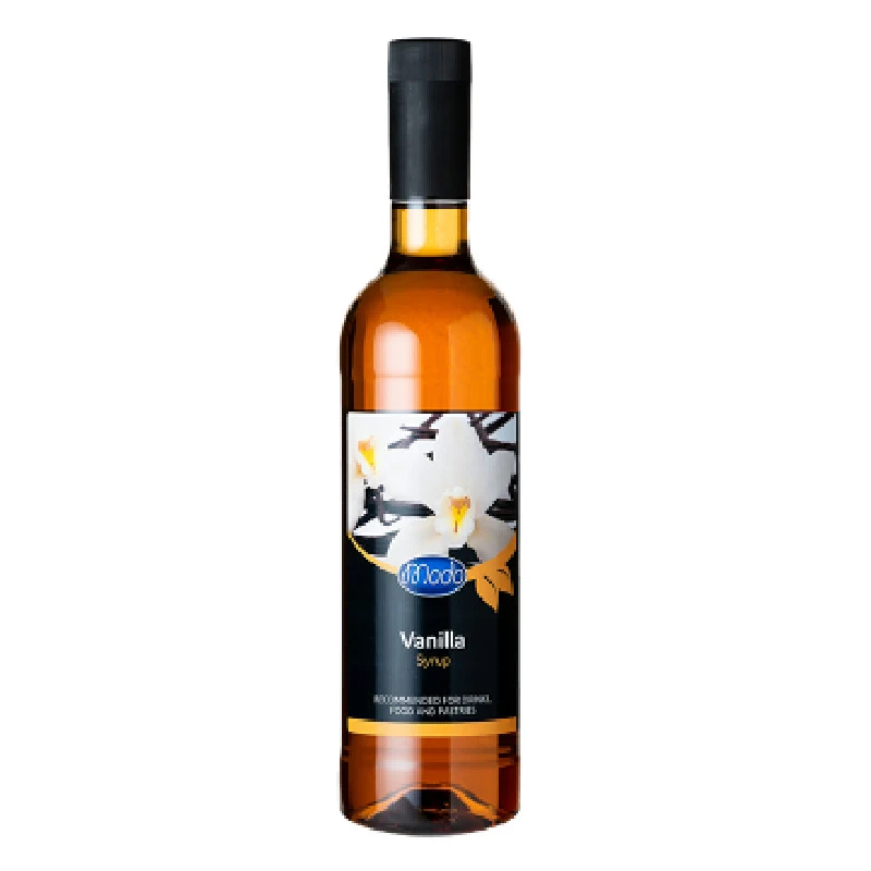 Modo Vanilje Syrup, PET FL 75 M18 by MODO color Sort