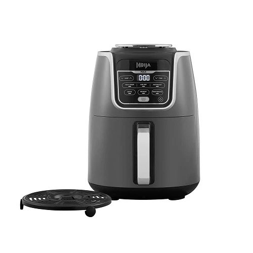 Ninja Air Fryer Max, 1750 Watt, 5,2 Liter 100-AF160EU by Ninja color Sort/sølv
