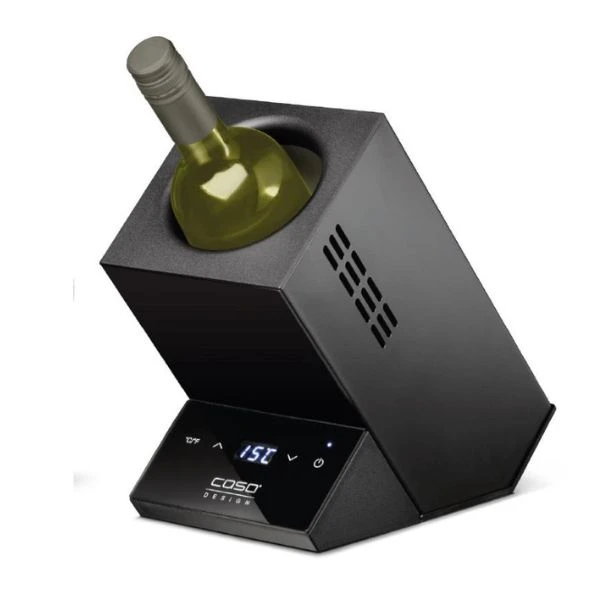 Caso WineCase One Sort Vinkøler 1 FL Ø9cm CS614 by CASO color Sort