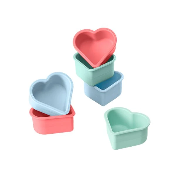 Lurch Flexiform mini hjerteforme Mini 6 stk. LU83019 by LURch color Sort