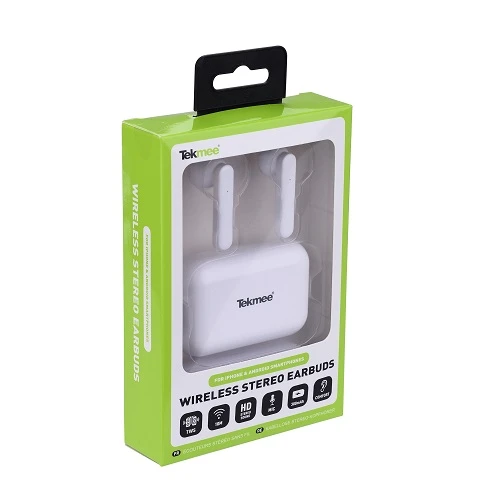 Tekmee trådløse høretelefoner, hvide 40430094 by Laguiole color Hvid
