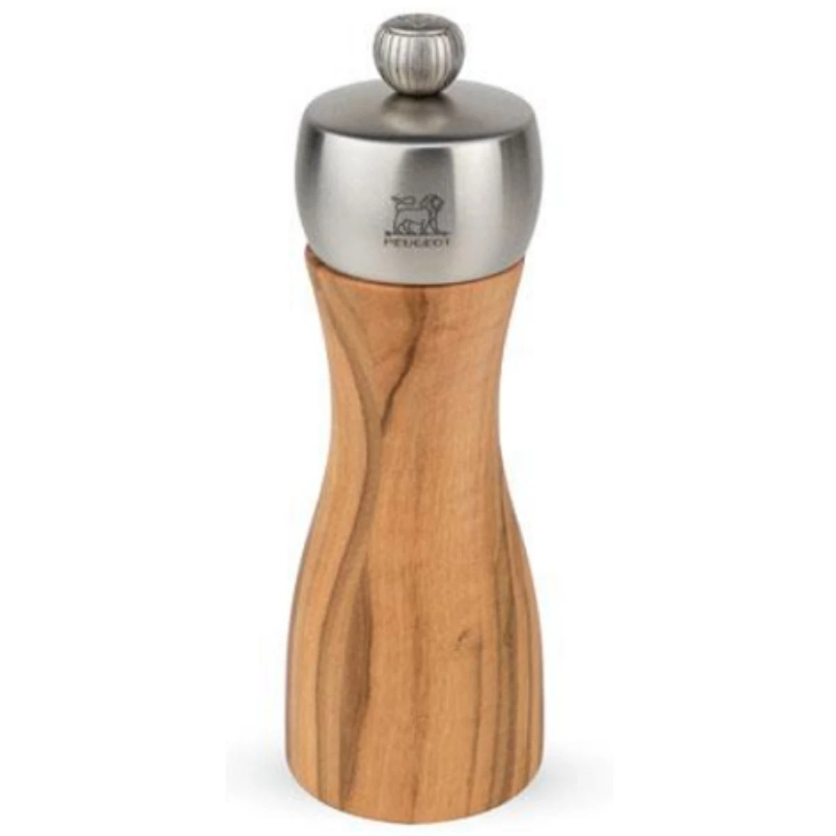 Peugeot Fidji Peberkværn 15 cm Oliventræ/Stål 16061 by Peugeot color Brun/Stål
